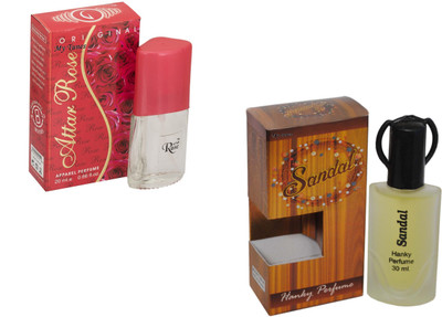 

My Tunes Combo Pack Sandal 30 Ml & Attar Rose- 20 ml Eau de Parfum - 50 ml(For Men)