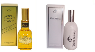 

Vablon Best Gold and White Mirage Eau de Parfum - 200 ml(For Men & Women)