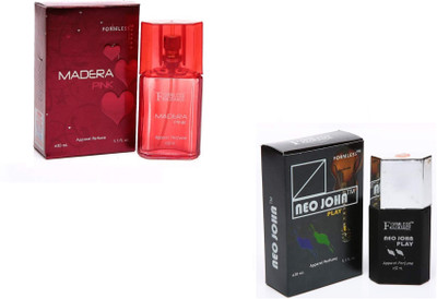 

Formless Combo Madera pink-Neo John Play Eau de Parfum - 60 ml(For Men)