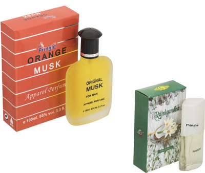 

Pringle Combo Orange Musk and Rajnigandha Eau de Toilette - 120 ml(For Men)