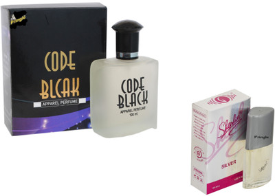 

Pringle Combo Code Black and Sharlin Silver Eau de Toilette - 120 ml(For Men)