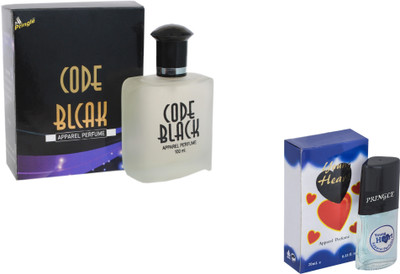 

Pringle Combo Code Black-Youmge Heart Blue Eau de Toilette - 120 ml(For Men)