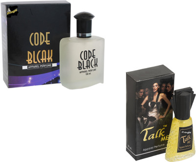 

Pringle Combo Code Black and Talk Me Eau de Toilette - 130 ml(For Men)