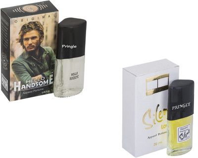 

Pringle Combo Hello Handsome-Silent Love Eau de Toilette - 40 ml(For Men)