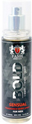 

Fasih Middle East Fragrance Body spray sensual Eau de Parfum - 100 ml(For Men)