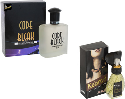 

Pringle Combo Code Black and Kebron Eau de Toilette - 130 ml(For Men)