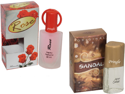 

Pringle Combo Rose-Sandel 20ml Eau de Parfum - 50 ml(For Men)