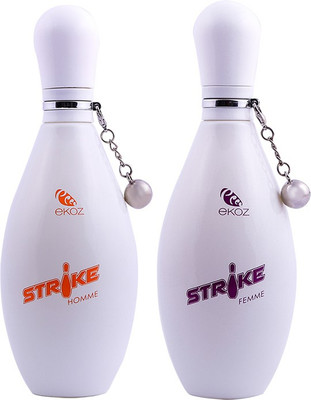 

EKOZ Strike Men and Women Perfume Combo (Pack Of 2) Eau de Parfum - 100 ml(For Men & Women)