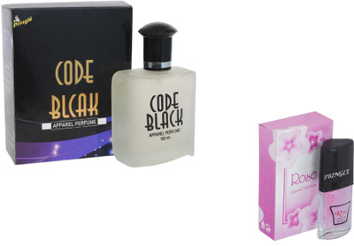 Pringle Combo Code Black-Rose Eau de Toilette - 120 ml(For Men)