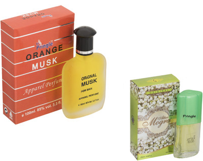 

Pringle Combo Orange Musk and Attar Mogra Eau de Toilette - 120 ml(For Men)