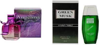 

Ramco Angelina and Green Musk Perfume Eau de Parfum - 200 ml(For Men)