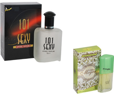 

Pringle Combo 101 Sexy and Attar Mogra Eau de Toilette - 120 ml(For Men)