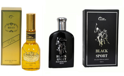 

Vablon Best Gold and Black Sport Combo Perfume Eau de Parfum - 200 ml(For Men & Women)