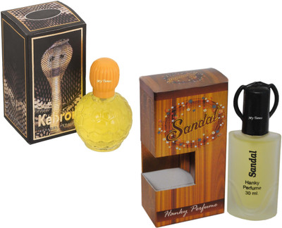

My Tunes Combo Pack Kebrom 30Ml & Sandal- 30ml Eau de Parfum - 60 ml(For Men)