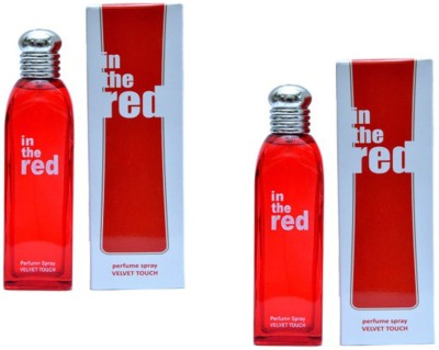 Velvet Touch In the Red combo of (60 ml*2) Eau de Parfum  -  120 ml(For Women)