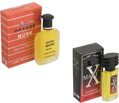 

Pringle Combo Orange Musk and Maxi Red Eau de Parfum - 130 ml(For Men)