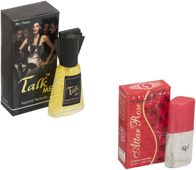 

My Tunes Combo Pack Talk Me 30 Ml & Attar Rose- 20 ml Eau de Parfum - 50 ml(For Men)