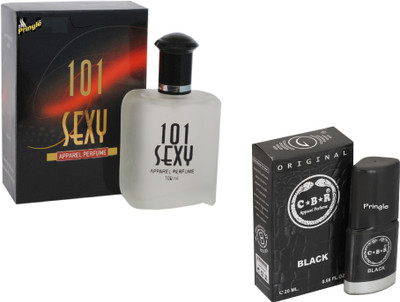 

Pringle Combo 101 Sexy and CBR Black Eau de Toilette - 120 ml(For Men)