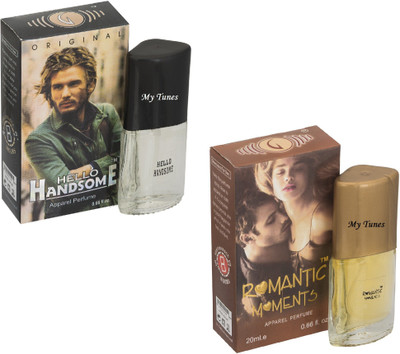 

My Tunes Combo Pack Hello Handsome & Romantic Moments-20 ml Eau de Parfum - 40 ml(For Men)