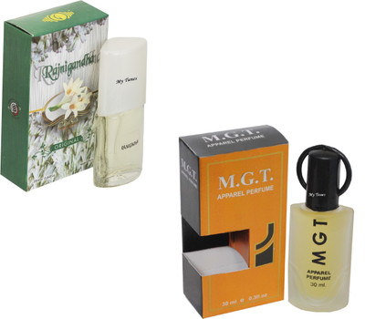 

My Tunes Combo Pack Rajnigandha 30Ml & MGT- 30ml Eau de Parfum - 60 ml(For Men)