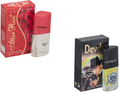 

Pringle Combo Attar Rose-Devdas Eau de Toilette - 40 ml(For Men)
