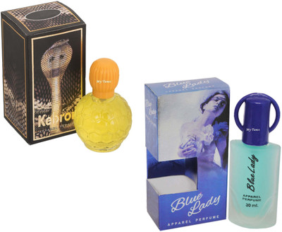 My Tunes Combo Pack Kebrom 30Ml & Blue Lady- 30ml Eau de Parfum - 60 ml(For Men)