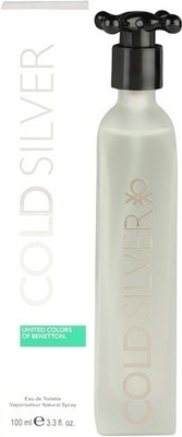 

United Colors of Benetton Cold Silver EDT - 100 ml(For Men)