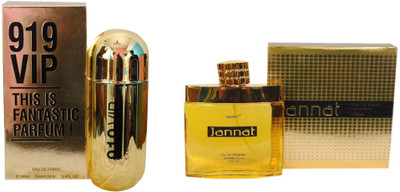 

Ramco 919 VIP and Jannat Combo Eau de Parfum - 200 ml(For Boys)