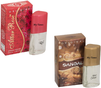

My Tunes Combo Pack Attar Rose & Sandal-20 ml Eau de Parfum - 40 ml(For Men)