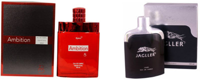 

Ramco Ambition and Jagller combo Eau de Parfum - 200 ml(For Boys)