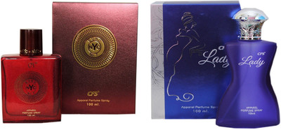 

CFS Exotic NYC Bond And Lady Blue Combo perfume Eau de Parfum - 200 ml(For Boys & Girls)