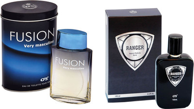 

CFS Fusion Very Masculine and Ranger Black Combo Perfume For Women Eau de Parfum - 200 ml(For Men & Women)