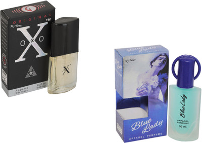 

My Tunes Combo Pack Blue lady 30 Ml & XoXo- 20 ml Eau de Parfum - 50 ml(For Men)