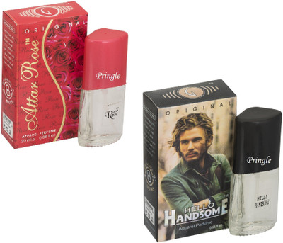 

Pringle Combo Attar Rose-Hello Handsome Eau de Parfum - 40 ml(For Men)