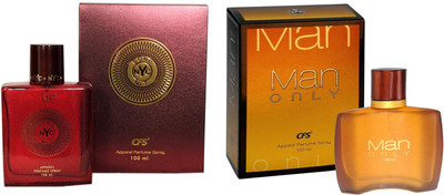

CFS Exotic NYC Bond And Man Only Gold Combo Perfume Eau de Parfum - 200 ml(For Men & Women)