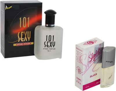 

Pringle Combo 101 Sexy and Sharlin Silver Eau de Toilette - 120 ml(For Men)