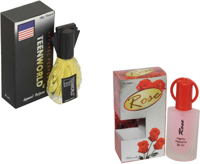

My Tunes Combo Pack Teen World 30 Ml & Rose- 30 ml Eau de Parfum - 60 ml(For Men)