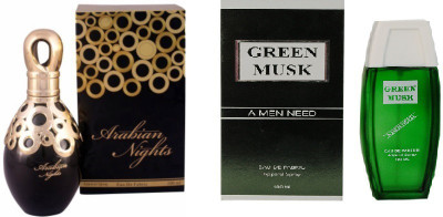 

Ramco Arabian Nights and Green Musk Combo Perfume Eau de Parfum - 200 ml(For Men)