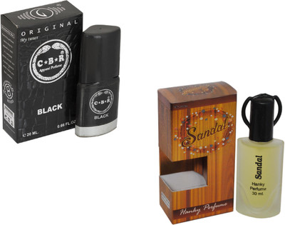 

My Tunes Combo Pack Sandal 30 Ml & C.B.R Black- 20 ml Eau de Parfum - 50 ml(For Men)