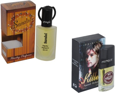 

Pringle Combo Sandel-Killer Eau de Toilette - 50 ml(For Men)