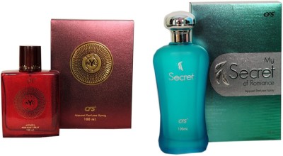 

CFS Bond No 1 NYC and My Secret of Romance Green Combo Eau de Parfum - 200 ml(For Boys)