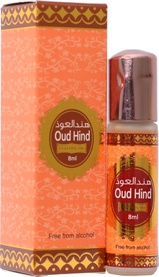 

Majestic OUD HIND Roll On Easy Perfume 8ml Eau de Parfum - 8 ml(For Boys & Girls)