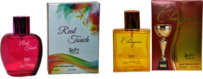

Lucky Real Touch & Champion Combo Eau de Parfum - 200 ml(For Boys)