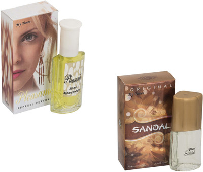 

My Tunes Combo Pack Pleasame 30 Ml & Sandal- 20 ml Eau de Parfum - 50 ml(For Men)