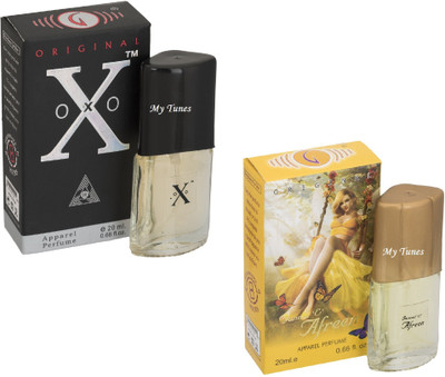 My Tunes Combo Pack XOXO & Afreen-20 ml Eau de Parfum - 40 ml(For Men)