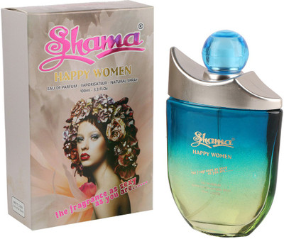 

Shama Happy-Women Series Alcohol Free, Undiluted Eau de Parfum - 100 ml(For Women)