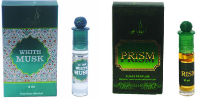 

Almas White Musk and Prism pocket Perfume Eau de Parfum - 16 ml(For Men)