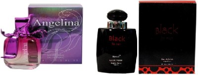 Flipkart - Ramco Angelina and Black for Men Perfume For Women Eau de Parfum  –  200 ml(For Men & Women)