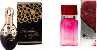 

Ramco Arabian Nights and Must De Carmen Pink Combo Perfume Eau de Parfum - 200 ml(For Men)