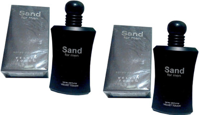 

Velvet Touch Sand combo of (100 ml*2) Eau de Parfum - 200 ml(For Boys)